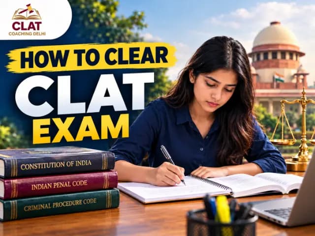 how to clear clat exam